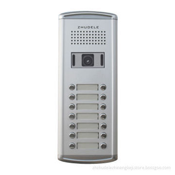 Directly button outdoor camera with ID unlocking function